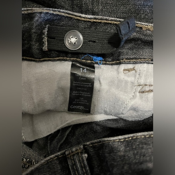 Boys’ George charcoal grey jeans - size 14 - Picture 4 of 4